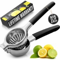 Zulay Kitchen Heavy Duty Lemon Squeezer - Black