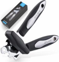 Zulay Kitchen Soft Edge Can Opener With Stainless Steel Blades and Large Turn Knob