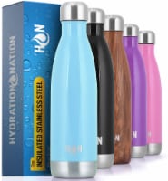 Zulay Kitchen Hydration Nation Stainless Steel Water Bottle - Rock Candy