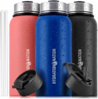 Zulay Kitchen Hydration Nation Thermo Stainless Insulated Water Bottle - Twilight Blue