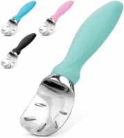 Zulay Kitchen Ice Cream Scooper with Soft Easy Handle and Built-in Lid Opener - Mint