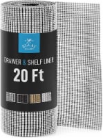 Zulay Kitchen Drawer & Shelf Liner - Light Gray