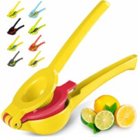 Zulay Kitchen Lemon Lime Squeezer - Yellow & Red
