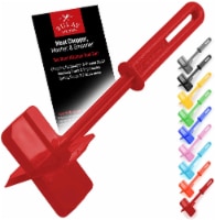 Zulay Kitchen Meat Chopper - Dark Red