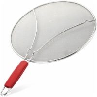 Zulay Kitchen Splatter Screen - 13 inch Large Red