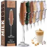 Zulay Kitchen MILK BOSS Milk Frother With Stand - Cloud, 1 - Foods Co.