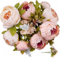 Simple Craft Peony Flowers Artificial for Decoration