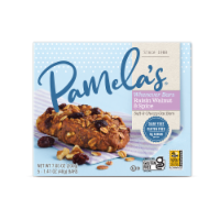 Pamela's Products Raisin Walnut & Spice Oat Bars Perspective: Main