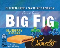 Pamela's Products Big Fig Gluten Free Blueberry & Fig Bars Perspective: Main