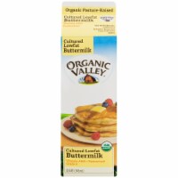 Organic Valley® Cultured 1% Lowfat Buttermilk Quart Perspective: Main