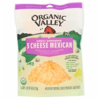 Organic Valley® 3 Cheese Organic Finely Shredded Mexican Cheese Blend