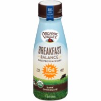 Organic Valley Organic Balance Dark Chocolate Milk Protein Shake Perspective: Main