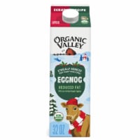 Organic Valley® Reduced Fat Eggnog Perspective: Main