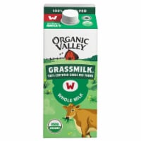 Organic Valley® Grassmilk® Grassfed Whole Milk Half Gallon Perspective: Main