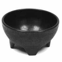 BLACK PLASITC SALSA DISH Perspective: Main