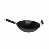 IMUSA Wok Light Cast Iron With Bakelite Handles - Black Perspective: Main