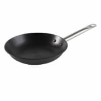 IMUSA Light Cast Iron Saute Pan with Stainless Steel Handle - Black