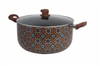 IMUSA Dutch Oven Aluminum With Lid - Talavera Perspective: Main