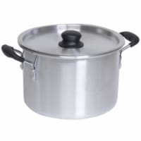 EMG IMU60008 8 qt. Imusa Aluminum Stock Pot with Lid, Silver