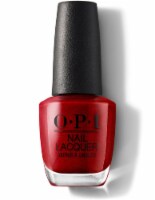 OPI An Affair in Red Square Nail Polish Perspective: Main