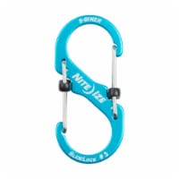 Nite Ize Aluminum #3 SlideLock S-Biner - Blue Perspective: Main