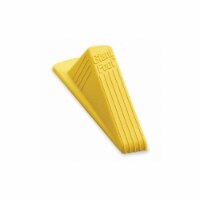 Master Door Stop Wedge XL,Ylw,6-3/4 L,PK2 GD005