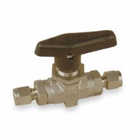Parker SS Ball Valve,Comp x Comp,1/2 in 8Z-B8LJ2-SSP