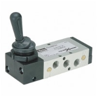 Parker Manual Air Control,4-Way,2-Position,1/8   P2LAX591VV