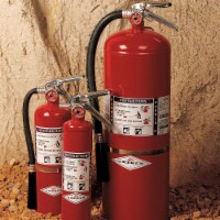 Amerex Fire Extinguisher,Steel,Red,BC A413