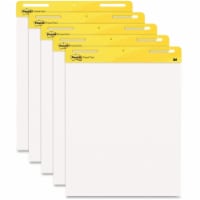 3M Office Products  Sticky note Easel Pad Sheets and Pad&#44; Pads & Pack&#44; White