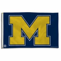 Rico Industries RIC-FGB220002 Michigan Wolverines NCAA 3x5 Flag