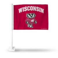 Rico FG450104 NCAA Wisconsin Badgers Car Flag