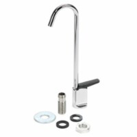 Elkay Manufacturing LK1110 Stainless Steel Push Lever 8.25 in.High Gooseneck Glass Filler, Ch