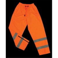2W 738C-E 2XL Class E Waist Rain Pants - Orange&#44; XX-Large