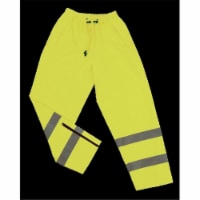 2W 739C-E 5XL Class E Waist Rain Pants - Lime&#44; 5 Extra Large