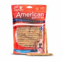 Pet Factory American Beefhide Munchy Mini Rolls Chicken Flavored - 5", 1.5 lb
