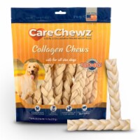Pet Factory CareChewz Collagen Skinny Braid Sticks Natural Flavor - 6-7", 15 Count