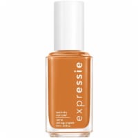 Essie Expressie Vegan Quick-Dry Nail Polish Saffr-on The Move Perspective: Main