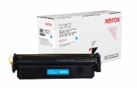 Everyday Cyan Toner compatible with HP 410X (CF411X), and Canon CRG-046 H Cyan, High Capacity