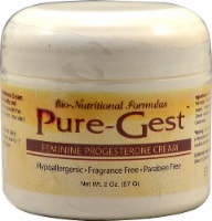 Bio-Nutritional Formulas Pure-Gest Feminine Progesterone Fragrance-Free Cream Perspective: Main