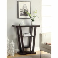 Newport V Console with Shelves