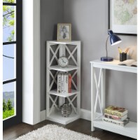 Oxford 3 Tier Corner Bookcase - 203070W
