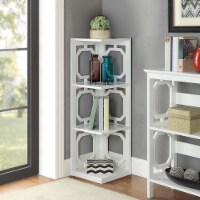 Omega 5 tier corner bookcase deals