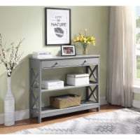 Oxford 1 Drawer Console Table with Shelves