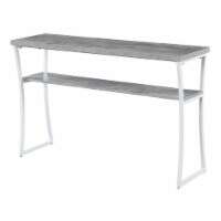 X-Calibur Console Table with Shelf