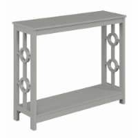 Ring Console Table with Shelf