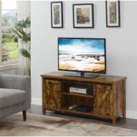 Convenience Concepts 151640BDW Blake Barn Door TV Stand, Barnwood
