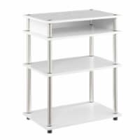 Designs2Go No Tools Printer Stand with Shelves