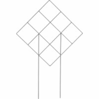 UrbanGarden Diamond Pot Slate Trellis UGDPTSL
