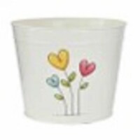 Bill Doran Heart Flower Pot